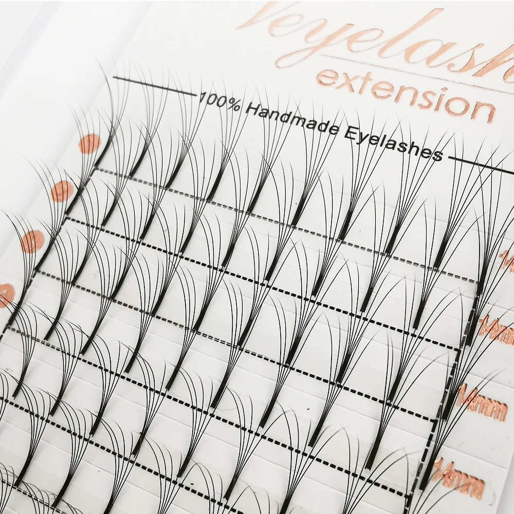 

Veyelash Premade Volume Fans 3d/5d Long Stem Lash Russian Volume Eyelash Extensions Premade Lash Extension Faux Mink lashes