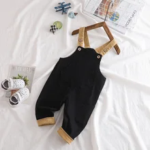 Повседневные штаны для малышей 2 лет; комбинезоны для малышей; комбинезон для мальчиков и девочек; коллекция года; сезон осень; штаны с открытым шаговым швом для малышей