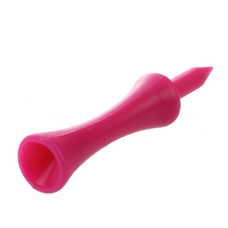Hot HG-100 Pieces golf tee overlays hot pink T SN006 60MM