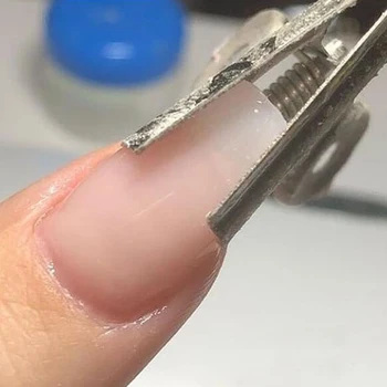 

6Pcs Nail Pinching Clips C Curve French Nail Form Tips Tool Extension Clips Multi-functional Nail Art Tool Accessories