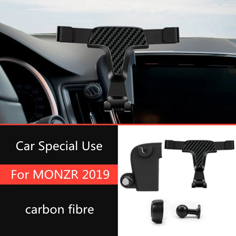 Gravity Car Air Vent Outlet Dashboard Mobile Cell Phone Holder Reaction Clip Mount Cradle GPS For Chevrolet MONZR 33OT