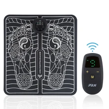 

Foot Massage Mat Electric Intelligent EMS Muscle Stimulation Feet Care Pad USB Charging Improve Blood Circulation Relieve Pain