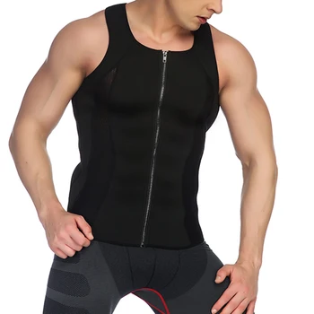 

Waist fitness device sports sweat burst vest zipper fitness running sweatsuit shape perfect figure
