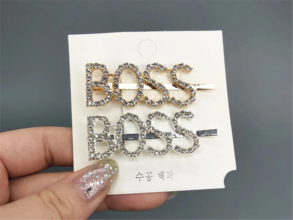 2PCS Shining SWEET LOVE SEXY Letter Hairpins Diamond Barrette Hair Clips For Girls Styling Tool Hairgrip Women Hair Accessories (18)