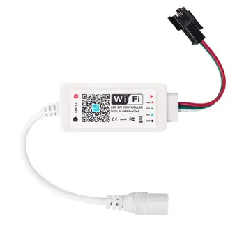 

DC5-24V Mini WiFi RGB LED Strip Light Panel Remote Controller Smartphone Control