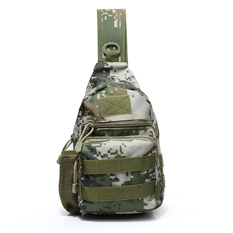 camo 02 Открытый наплечный военный рюкзак для кемпинга, Путешествий, Походов, походов, камуфляжная сумка через плечо, тактическая сумка для бутылки воды - Цвет: camo 02