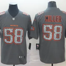 Мужской чехол Denver Von Miller Bradley Chubb John Elway Demaryius Thomas Keenum Vapor Broncos Jersey