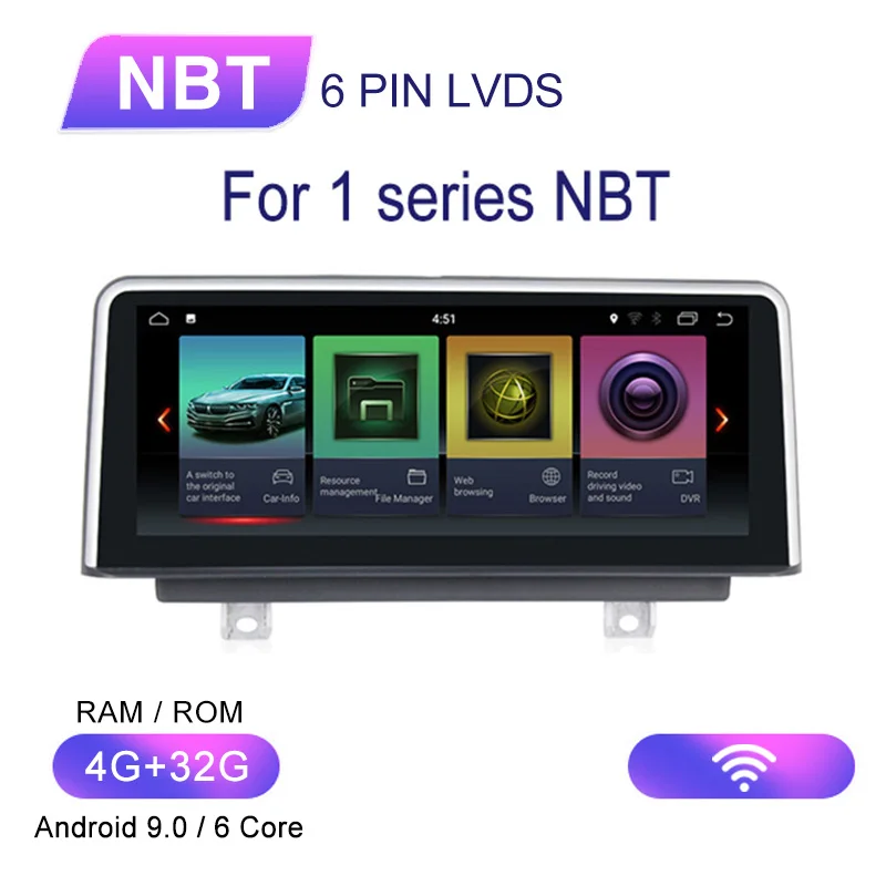 Excellent MEKEDE 1080X480 PX6 Android 9.0 Car dvd Multimedia player GPS Navi For BMW F20 3 Series F30 F31 F34 For BMW 4 Series F32 F33 F36 1