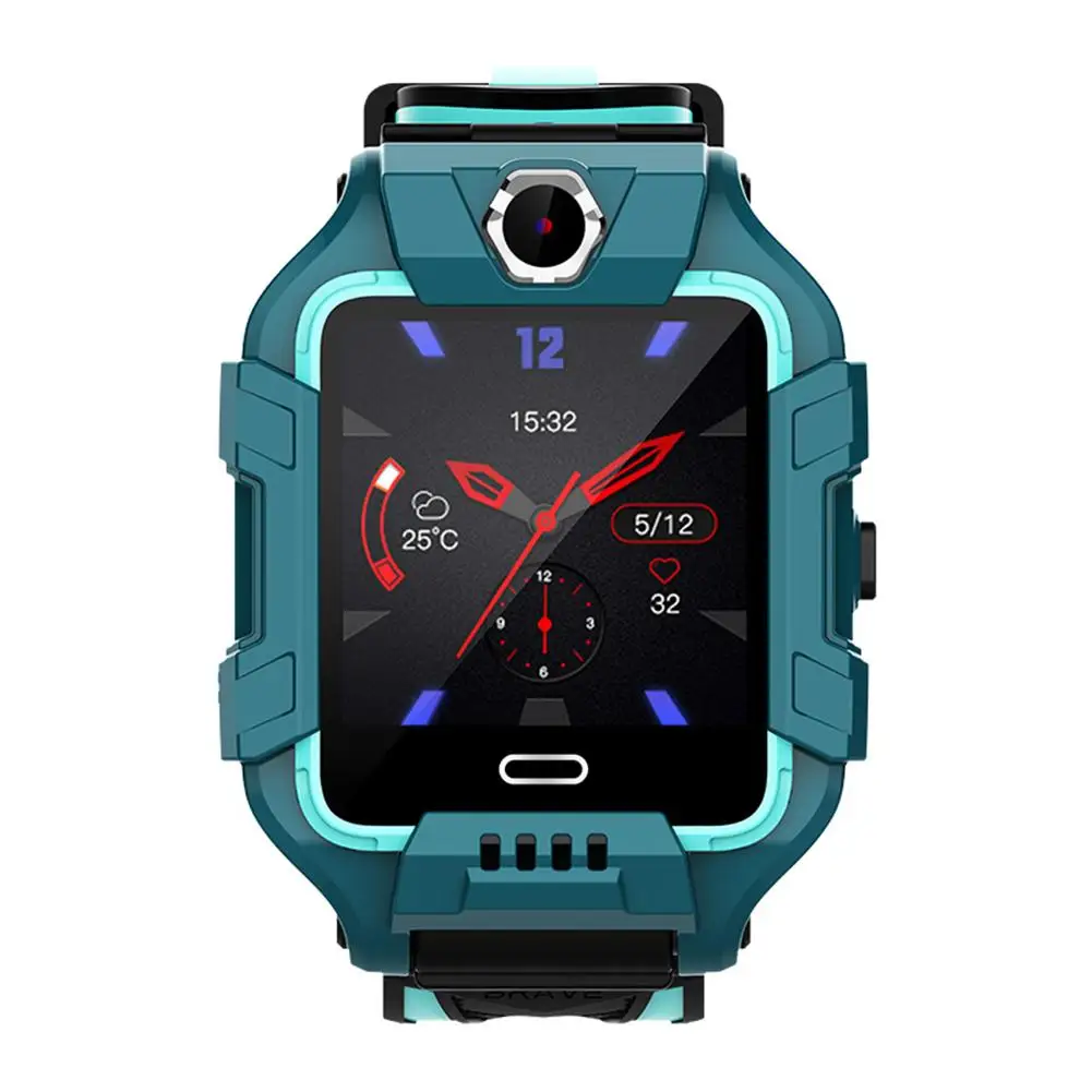 Green Y99 4G Детские Смарт-часы телефон gps Детские Смарт-часы Смарт-язык Водонепроницаемый Wi-Fi анти-потеря SIM трекер местоположения HD видео вызов - Цвет: Green