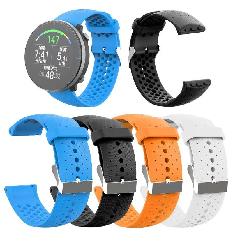Силиконовый ремешок ALLOYSEED для часов Apple Watch 22 мм серия браслета Polar Vantage