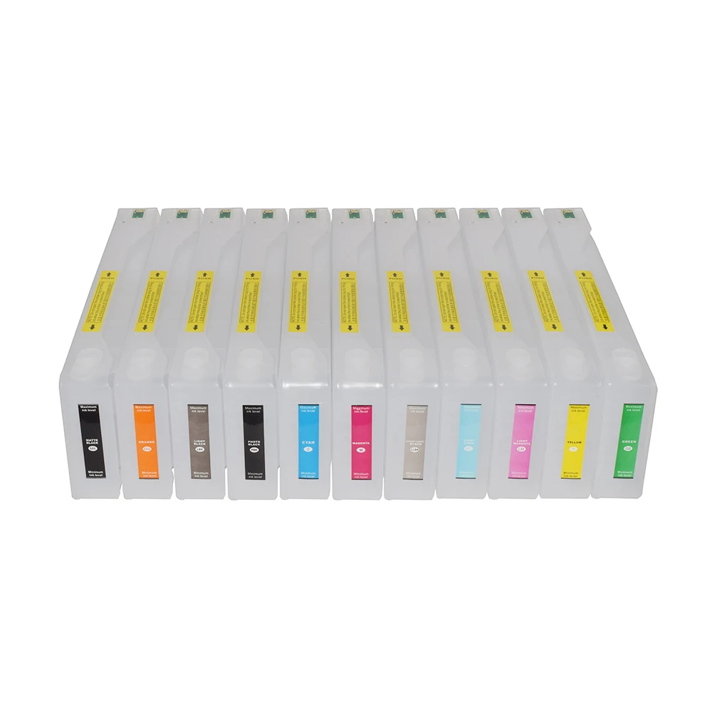 

11 Color 700ml T6361-T6369 T636A T636B Refillable Ink Cartridge with Chip for Epson Stylus Pro 7900 9900 Printer