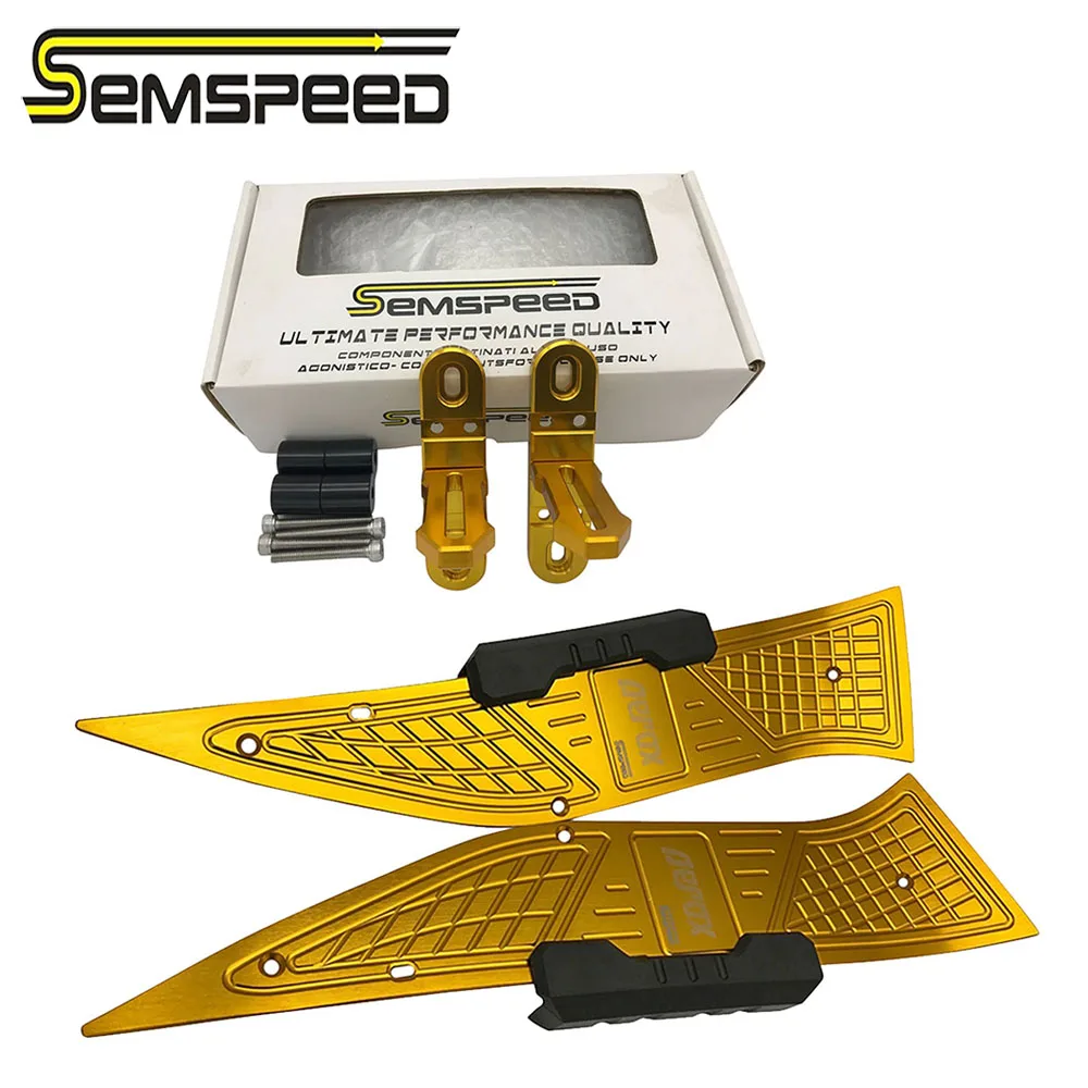 SEMSPEED мотоцикла светильник кронштейн головной светильник крепление для ног педаль комплект для Aerox155 NVX 155 150 125