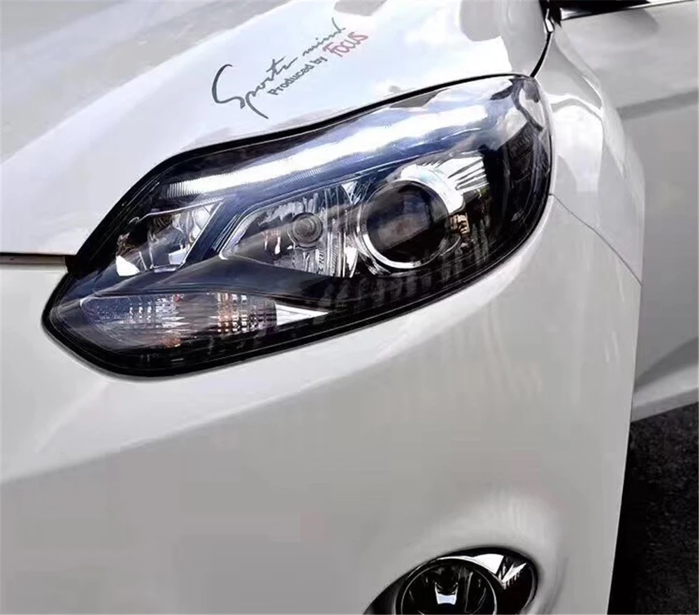 Автомобильный Стайлинг для Ford Focus 3 светодиодный фонарь 2012 2013 для focus ST стиль светодиодный DRL H7 Hid вариант Angel Eye биксеноновые фары