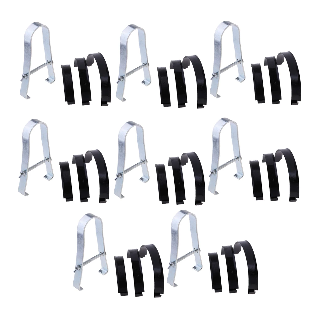 8pcs Motorcycle Bike Piston Ring Compressor Tool Set 50mm - 85mm 2/4 Stroke