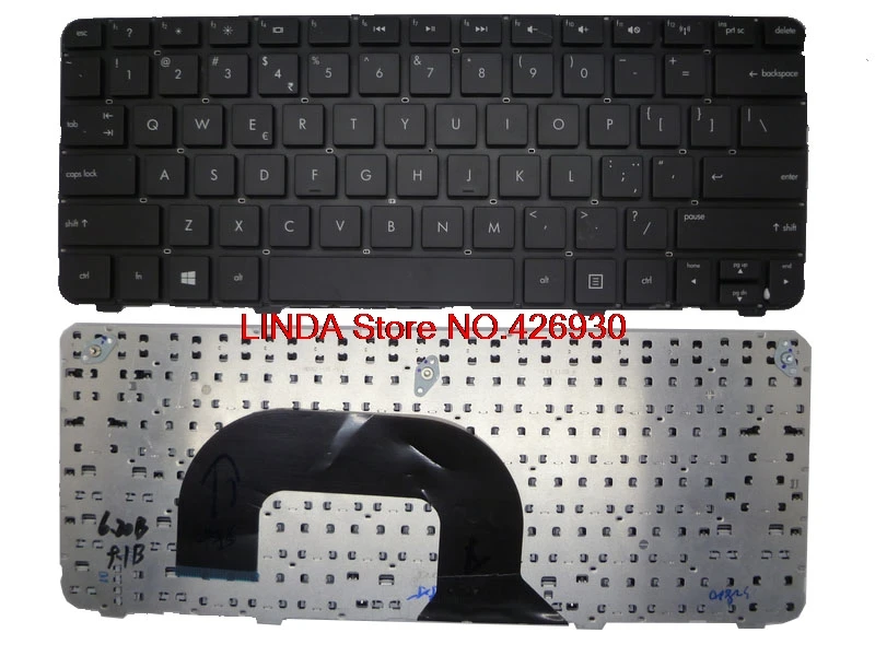 Laptop Keyboard for HP DM1-4000 SN6112 656707-001 659500-001 699028-001 with Black Frame Black New United States US Laptop Keyboard for HP DM1-4000 SN6112 656707-001 659500-001 699028-001 with Black Frame Black New United States US
