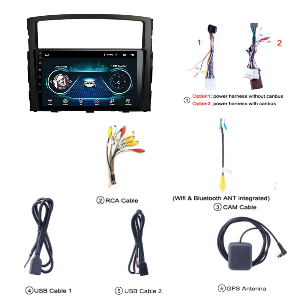 Clearance Car Radio multimedia Player For Mitsubishi Pajero 2006-2011 GPS Navigation HD Video auto Universal 4 Clearance Car Radio multimedia Player For Mitsubishi Pajero 2006-2011 GPS Navigation HD Video auto Universal 4