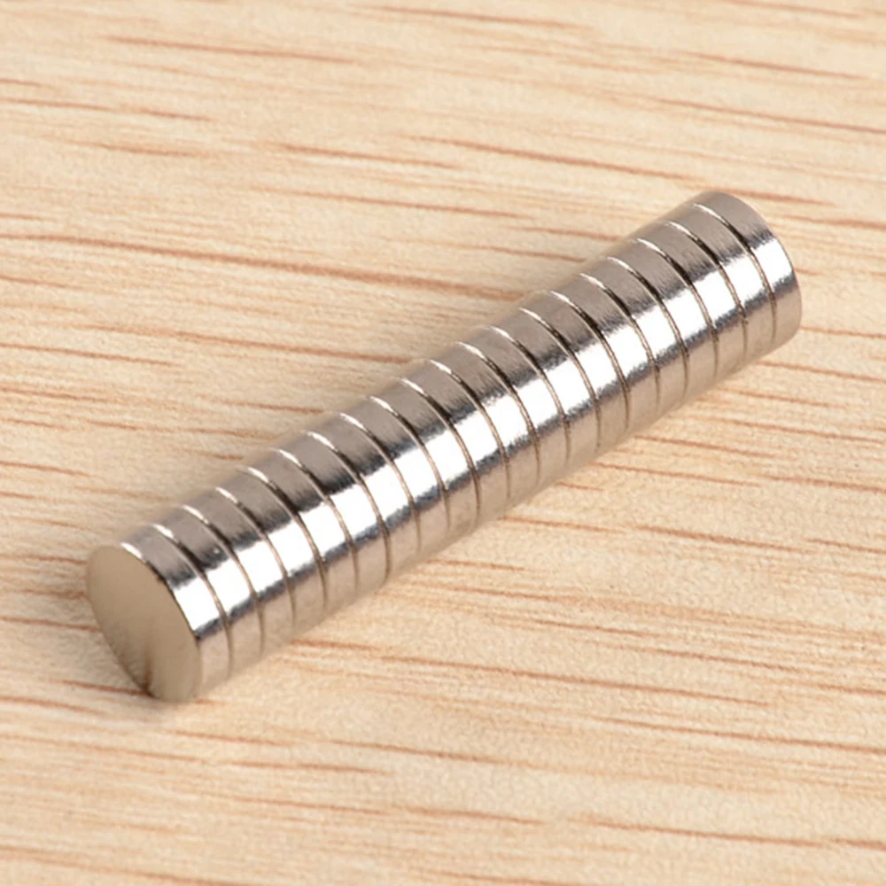 20pcs Multi-use 8x2mm N40 Strong Round Disc Rare Earth Neodymium Magnets for Refrigerator DIY Craft Scientific and Office