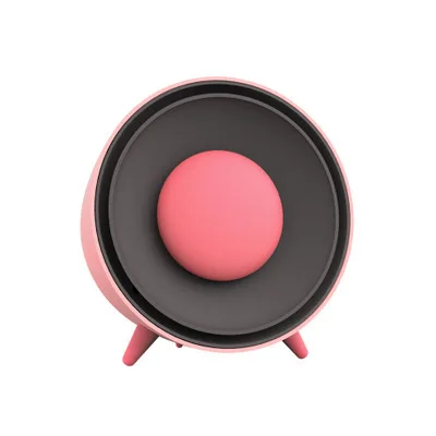 Winter New Electric Heater Cute Little Q Winter Warmer 220v 400W Detachable Hand warmer - Цвет: Розовый