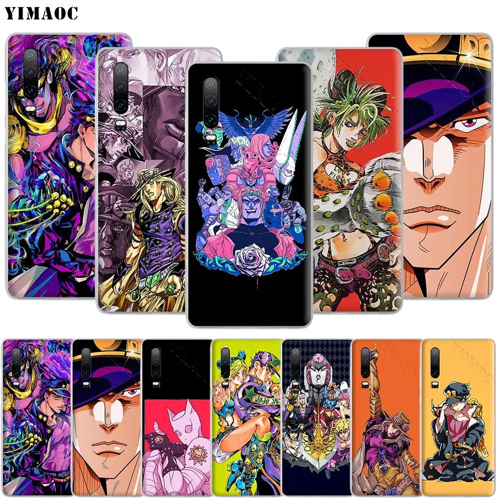 YIMAOC приключения Джоджо неба Jojo чехол для телефона Huawei P8 P9 P10 P20 P30 Lite Pro P Smart Z 2018 2019 |