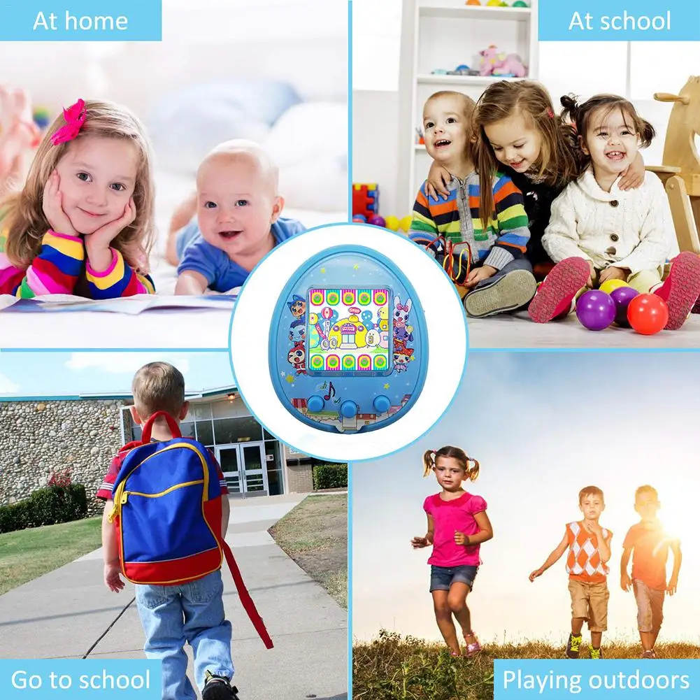 Tamagotchis детские электронные питомцы игрушки Ностальгический питомец в одном виртуальном кибер для домашнего животного игрушка Цифровой HD цветной экран E-Pet