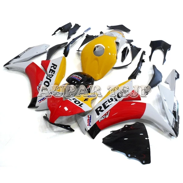 Repsol белый красный рамы кузова, пригодный для Honda CBR1000RR 2012 13 14 15 для детей возрастом 12, 13, 14, 15, 16 CBR 1000RR мотоциклетная нательная Защита Набор исследовательский клиентский