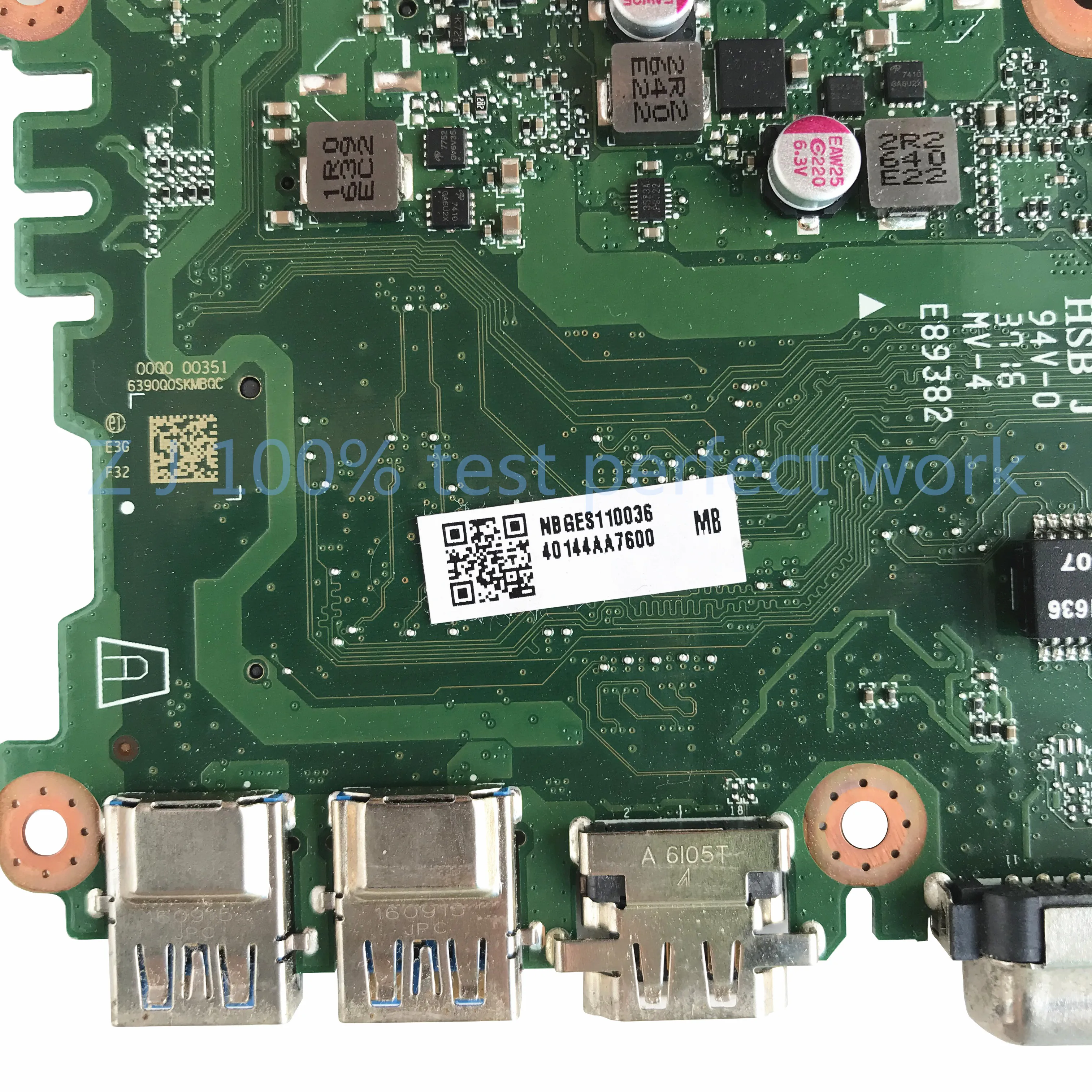 Оригинальная материнская плата для ноутбука ACER E5-553 NBGES11003 DA0ZABMB6E0 DDR4 с процессором A12-9700 MB протестированная Быстрая