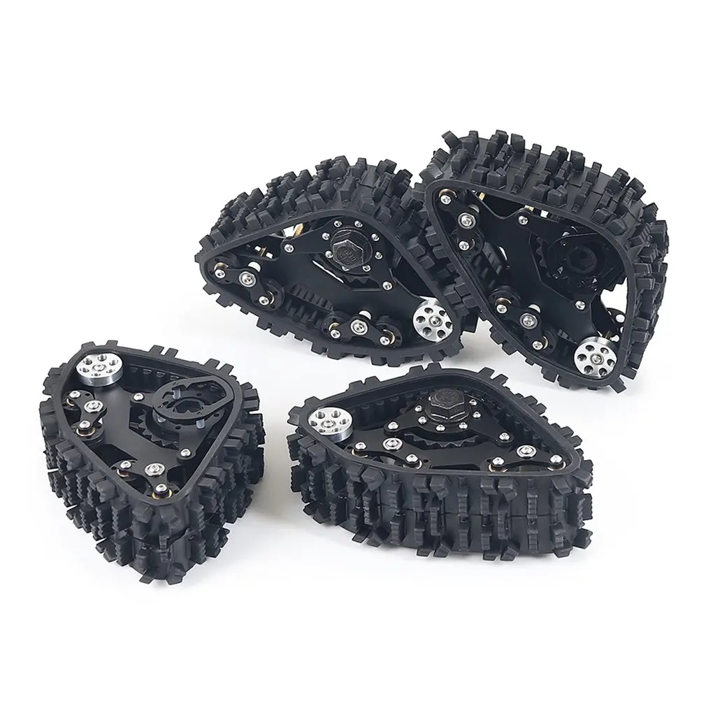 

4Pcs/set RC Tracks Wheel Sandmobile Conversion Snow Tire for 1/10 Traxxas TRX-4 Car Upgrade Parts Accessories