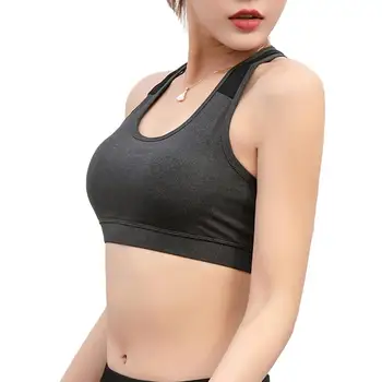 

Women Sports Bra Absorb Sweat Shockproof Padded Sports Bra Top Athletic Gym Running Fitness Tops Woman Bras