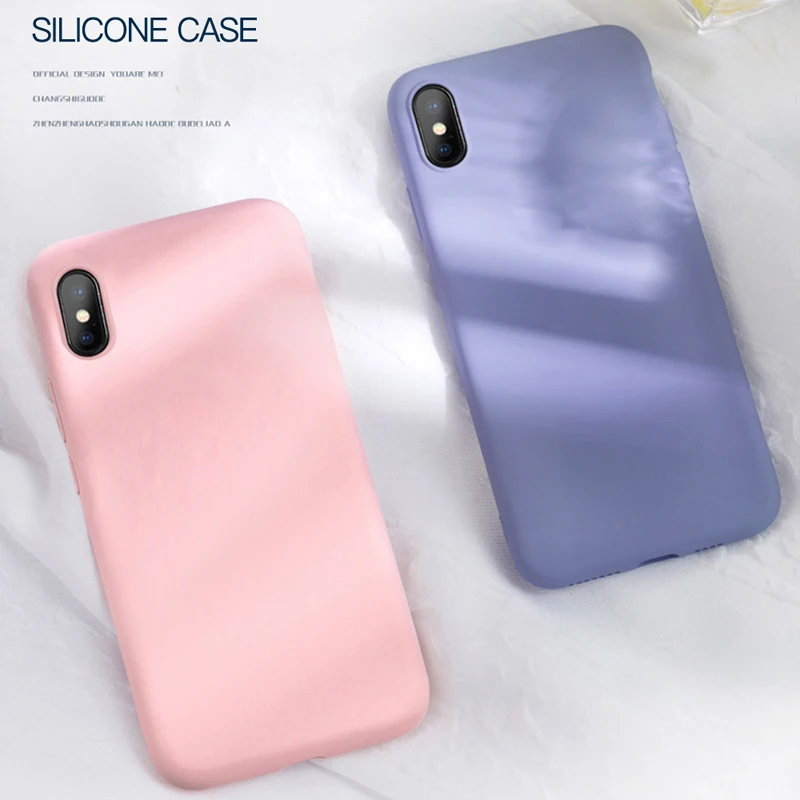 Ультратонкий силиконовый чехол для телефона для iPhone 6, 6s, 7, 8 Plus, X, XR, XS Max, чехол с логотипом для iPhone 11 Pro, Max, чехол s