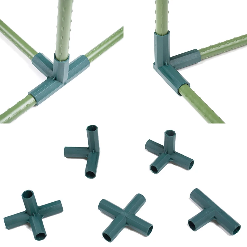 10 Pièces Connecteur De Cadre De Serre En PVC, 16 Mm Connecteur De