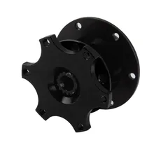 Черный быстроразъемный концентратор адаптер отщелкивается Босс Комплект для 6 отверстий рулевого колеса