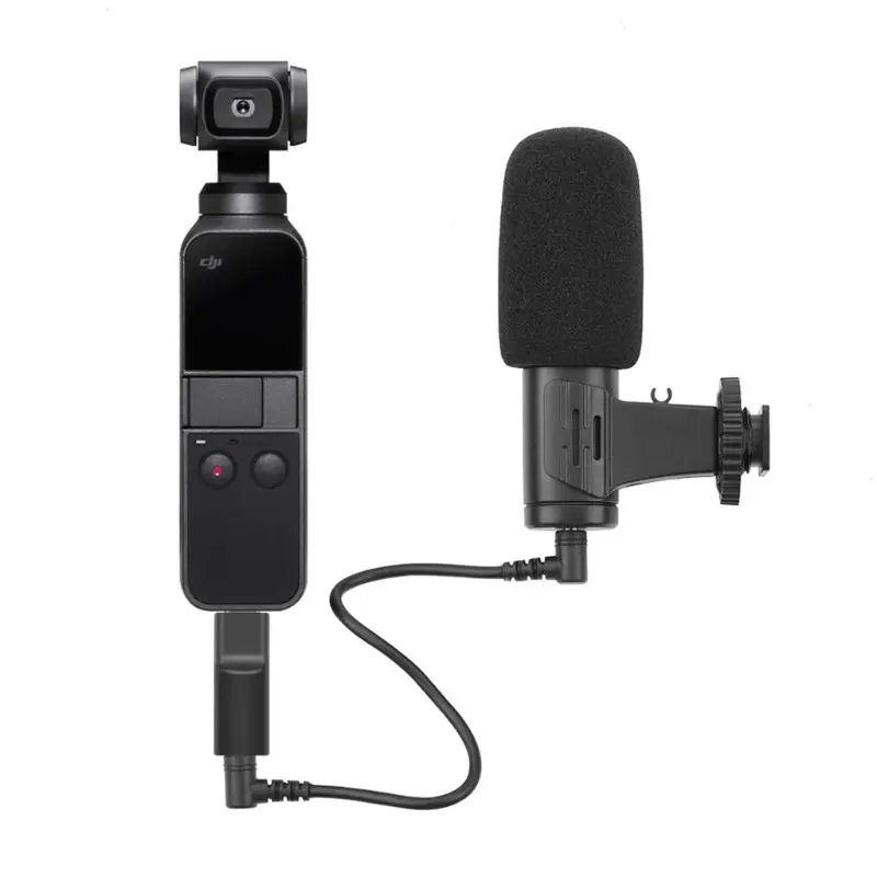 USB-C до 3,5 мм микрофон адаптер Карманный аудио адаптер для DJI Osmo Карманный конвертер для микрофона