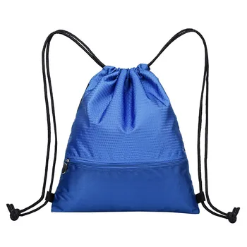 

Fashion Unisex Waterproof Shoulder Bags Foldable drawstring backpack bag Large Capacity Package mochila saco con cremallera#y2