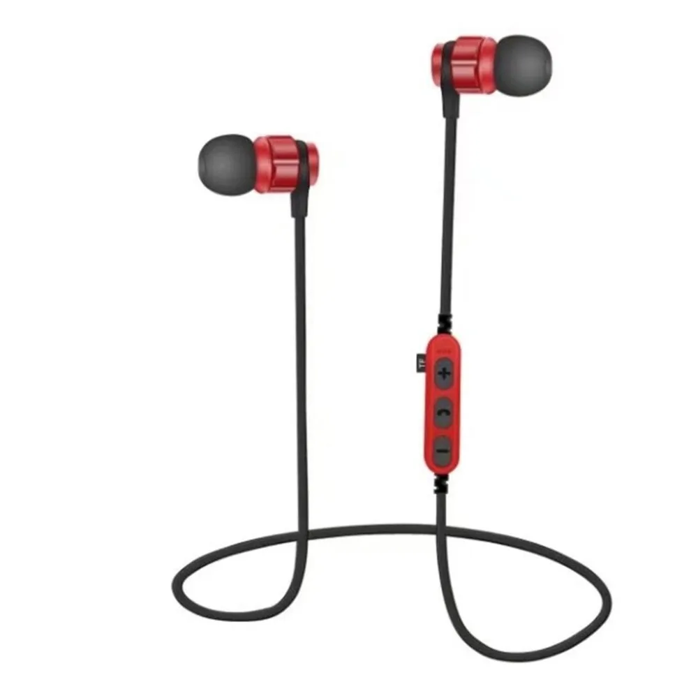 Магнитные музыкальные Bluetooth 4,1 наушники спортивные беговые беспроводные Bluetooth наушники с микрофоном для телефона