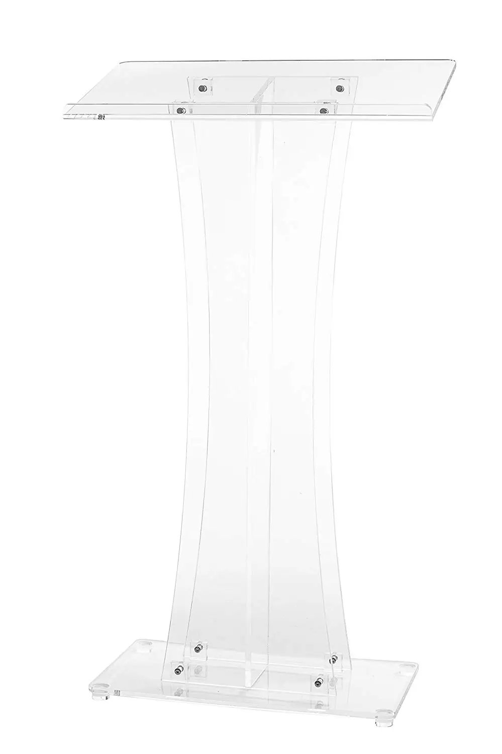 Office Acrylic Stand up Floor-Standing Podium Church Reception Desk Church Pulpit Furniture Speaker&rsquo;s Podium Lectern Design