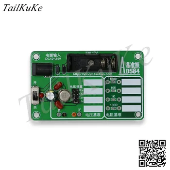 

AD584 4-bit Semi-reference Source with 1/10,000 Resistance Reference for Calibration of Multimeter