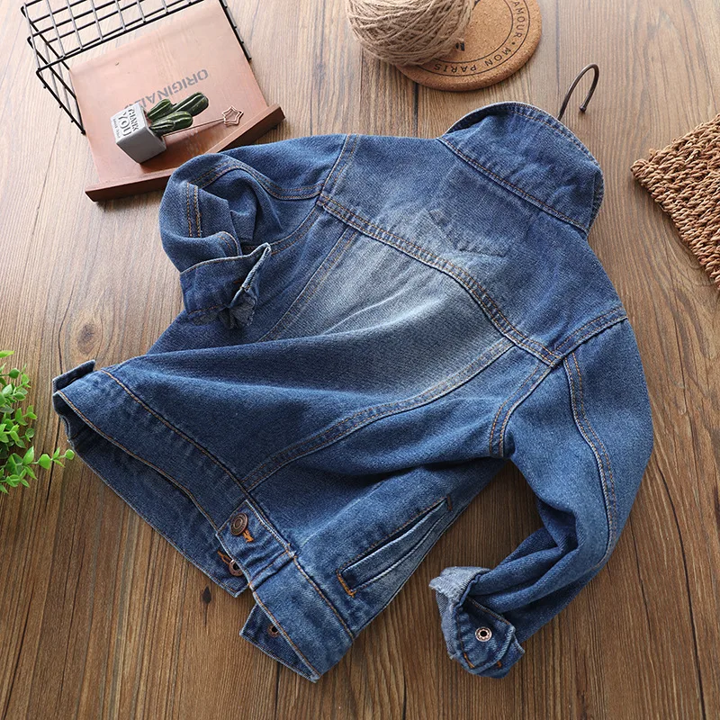 BOY'S Cowboy Clothing New Style Childrenswear BOY'S Coat Large CHILDREN'S Jacket Boys' Denim Jacket Coat BOY'S