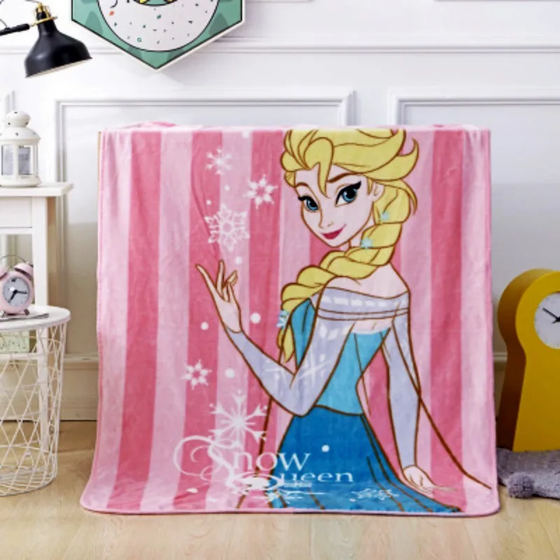 Disney Frozen Elsa Mickey mouse TUSM/детское одеяло из кораллового флиса с рисунком для маленьких девочек, легкое одеяло 100 см x 140 см