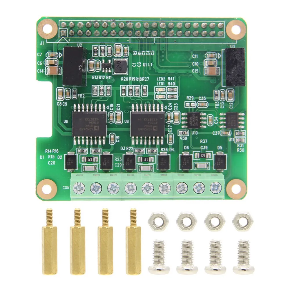 

Raspberry Pi RS485&CAN Shield Industrial Communication Module for Raspberry Pi 4 Model B/3B+/3B/Zero/Zero W