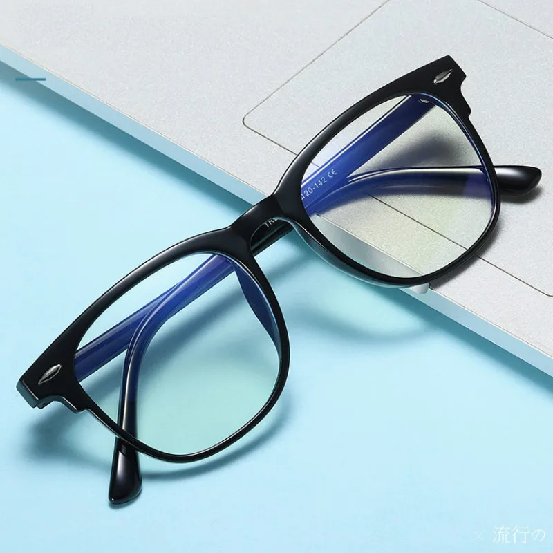 2020 TR Computer Anti Blue Light Glasses Men Rey Retro Myopia Optical Clear Eye glasses frame Women blue light blocking glasses