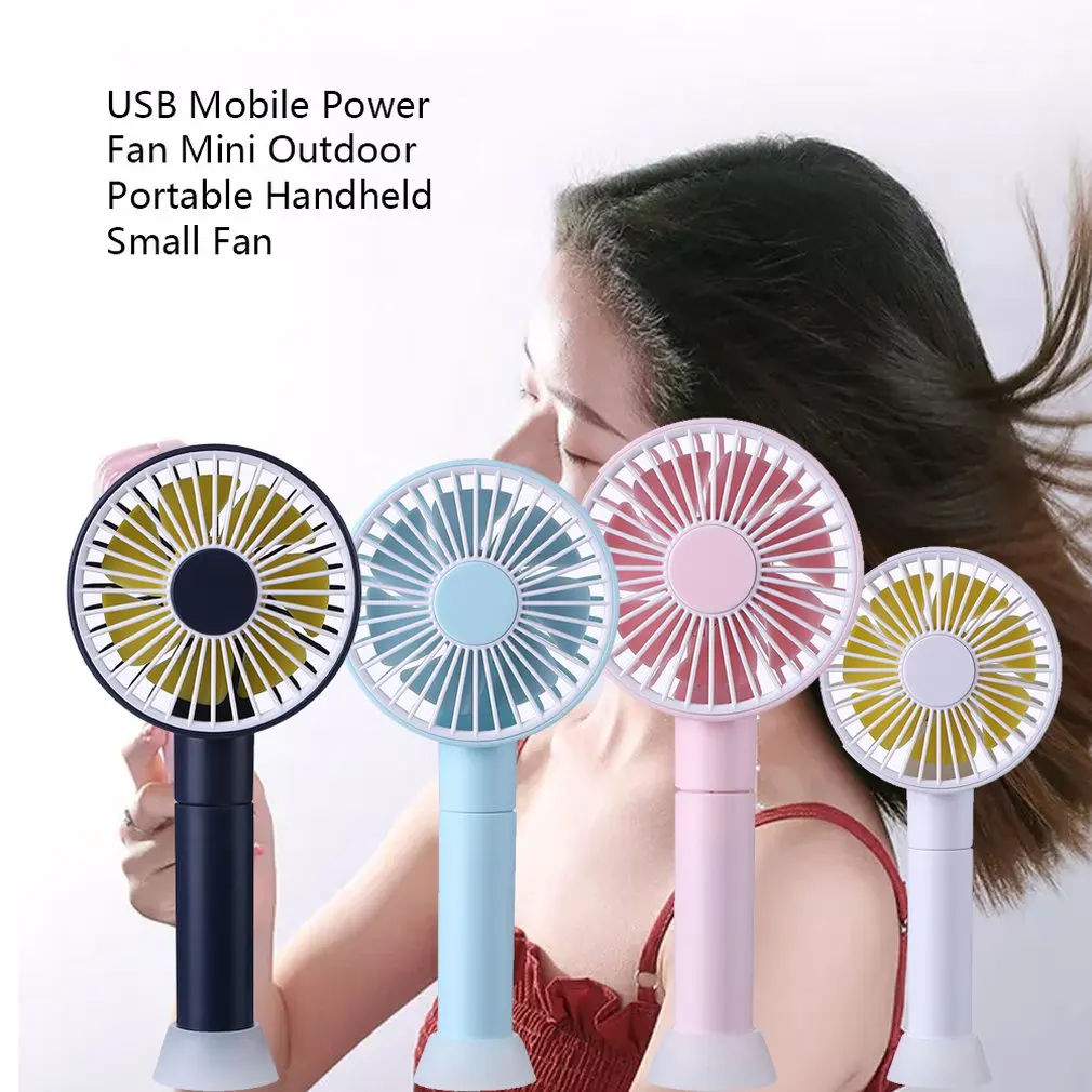 

Summer Mini Round Fan Electric Handheld Fan Nordic Outdoor Carryable Cooler Walking Cooler