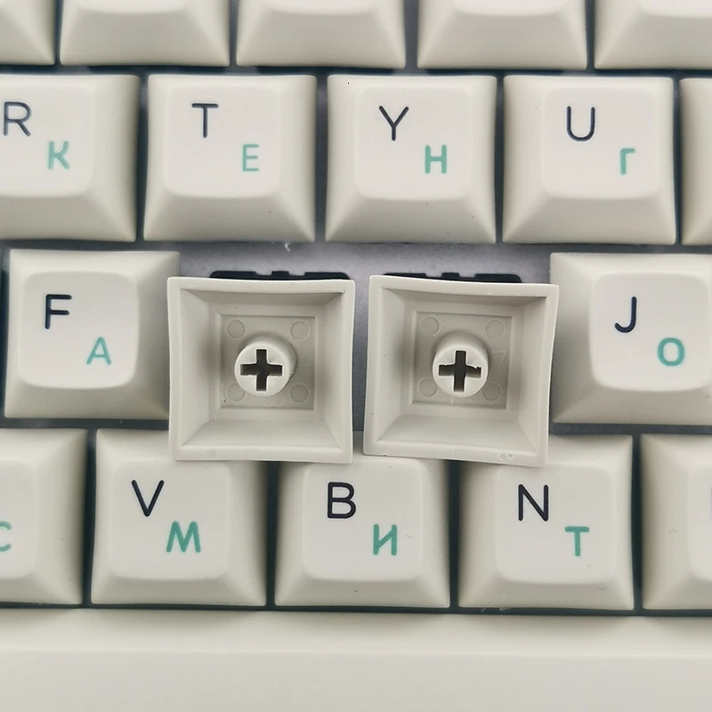 Набор ключей для механической игровой клавиатуры Dye Sub Dsa профиль русского корня