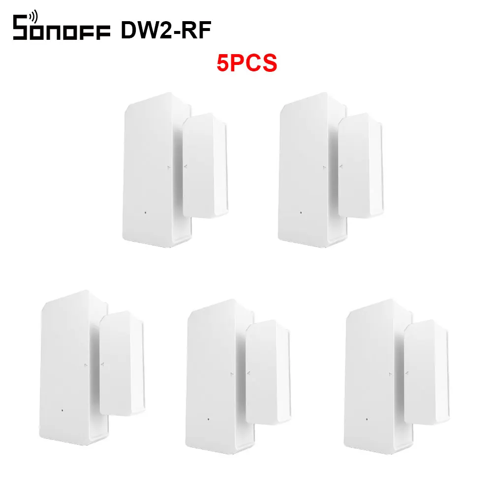 1-10 PCS Itead SONOFF DW2 RF Door Window Alarm Sensor Wireless Magnetic Door Detector Anti-Theft Alarm Smart Home Security 