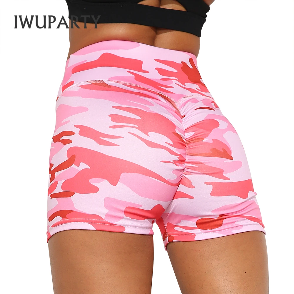women's high waisted spandex shorts