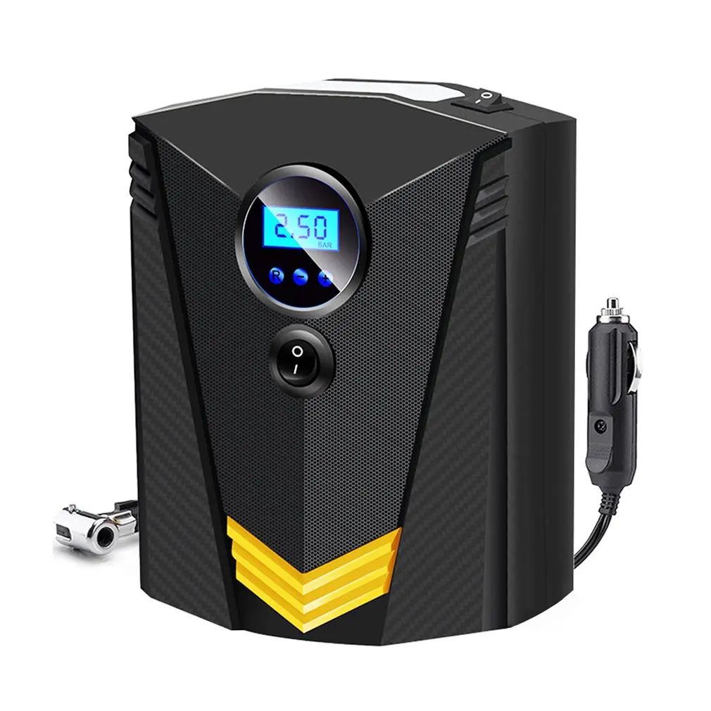 

Digital Auto Stop Car Portable Air Compressor Pump Digital Tire Inflator Auto Air Pump with LED Light Tire Pump
