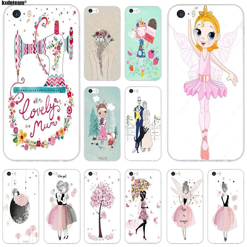 Чехол для iPhone 6 6S 7 8 Plus X 4 4S 5 5S 5C SE чехол телефона Love Kiss Yourself Lift is Magic мягкий из ТПУ |