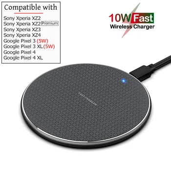 Qi 5W 10W Fast Wireless Charging for Sony Xperia XZ2 Premium XZ3 XZ4 Google Pixel 3 4 3XL 4XL Phone Wireless Charger
Qi 5W 10W Fast Wireless Charging for Sony Xperia XZ2 Premium XZ3 XZ4 Google Pixel 3 4 3XL 4XL Phone Wireless Charger