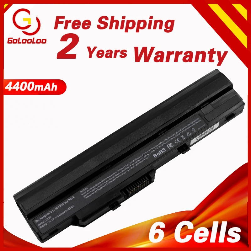 Батарея для ноутбука MSI Wind U100 U90 14L-MS6837D1 3715A-MS6837D1 6317A-RTL8187SE черная 6 ячеек | Компьютеры