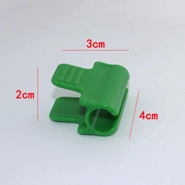 Műanyag Fóliaklipek Üvegházhatású Kiegészítők Kertészkedés 11 M Átmérőjű Ud88 - Image 4