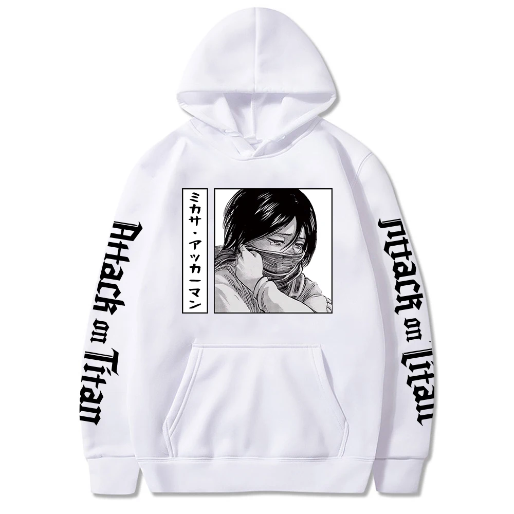 2021 Attack On Titan Hoodie Fashion Pullovers Casaul Tops Men Womens Sweatshirts Sportswear Harajuku Over Size Couple clothes | Мужская